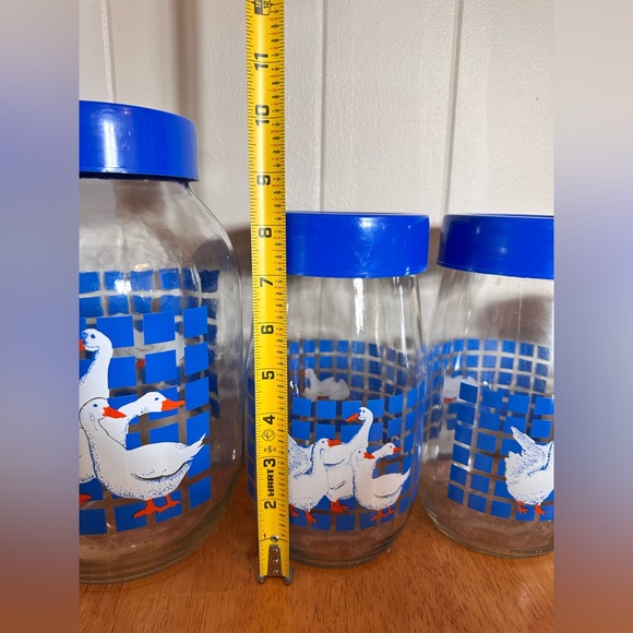 Blue Goose Glass Jar Set - Picture 3 of 9